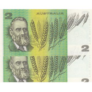 Australia, 2 Dollars, 1983, differant cond., p43e