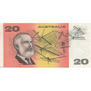 Australia, 20 Dollars, 1991, VF, p46h