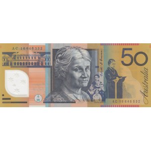 Australia, 50 Dollars, 2003/2014, UNC, p60