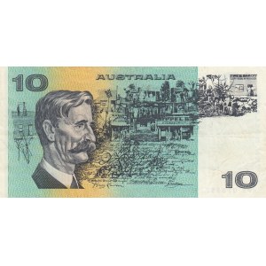 Australia, 10 Dollars, 1991, VF, p45g