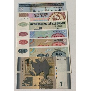 Azerbaijan,  Total 7 banknotes