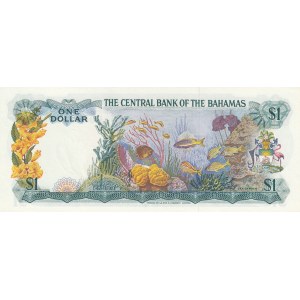Bahamas, 1 Dollar, 1974, UNC, p35a