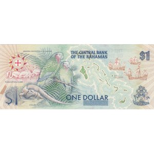 Bahamas, 1 Dollar, 1992, UNC, p50a