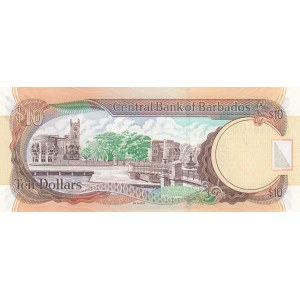 Barbados, 10 Dollars, 2012, UNC, p68c