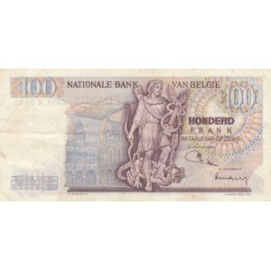 Belgium, 100 Francs, 1974, VF, p134c
