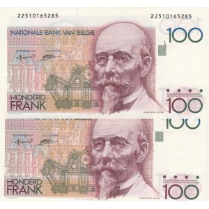 Belgium, 100 Francs , 1982/1994, AUNC, p142a