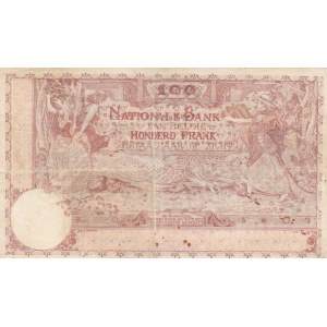Belgium, 100 Francs, 1920, FINE, p78