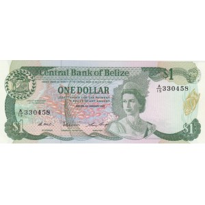 Belize, 1 Pound, 1987, UNC, p46c