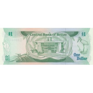 Belize, 1 Pound, 1987, UNC, p46c