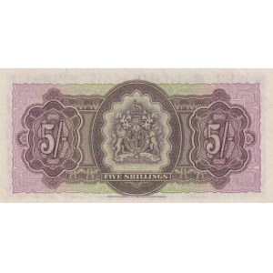 Bermuda, 5 Shillings, 1957, VF, p18b