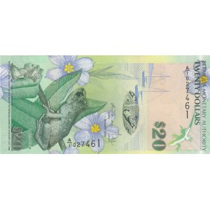 Bermuda, 20 Dollars, 2009, UNC, p60b