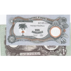 Biafra,  Total 2 banknotes