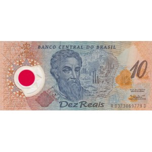 Brazil, 10 Reais, 2000, XF, p248a