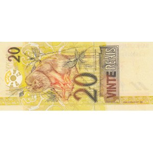 Brasil, 20 Reais, 2002, UNC, p250g