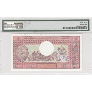 Cameroun, 500 Francs, 1981/83, UNC, p15d