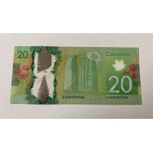 Canada, 20 Dollars, 2012, UNC, p108b