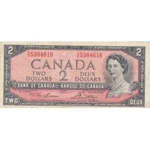 Canada, 2 Dollars, 1973/1975, VF, p76d