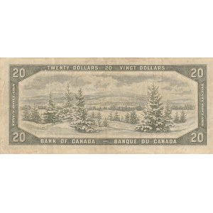 Canada, 20 Dollars, 1961/1970, VF, p80b