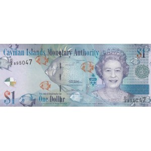 Cayman Islands, 1 Dollar, 2010, UNC, p38c