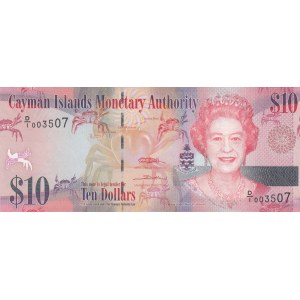 Cayman Islands, 10 Dollars, 2014, UNC, p40a
