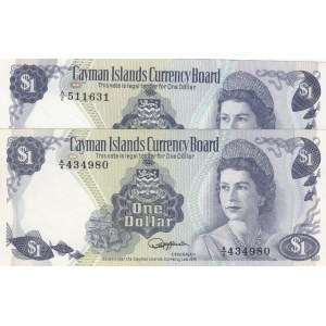 Cayman islands, 1 Dollar, 1974, XF, P5