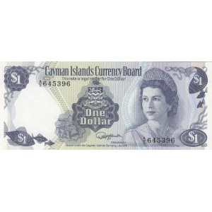 Cayman Islands, 1 Dollar, 1974, UNC (-), p5d