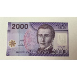 Chile, 2.000 Pesos, 2009, UNC, p162a