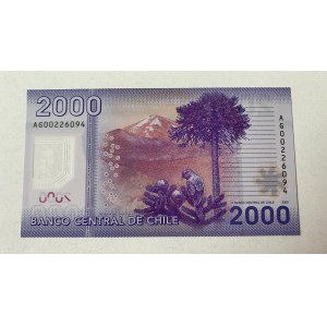 Chile, 2.000 Pesos, 2009, UNC, p162a