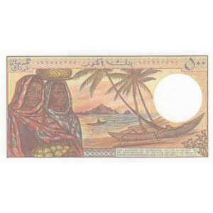 Comoros, 500 Francs, 1986, UNC, p10a