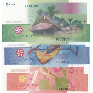 Comoros,  Total 3 banknotes