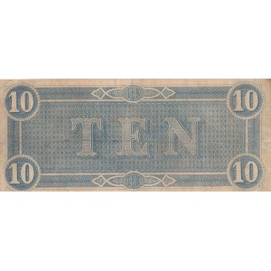 United States of America, 10 Dollars, 1864, FINE, p68