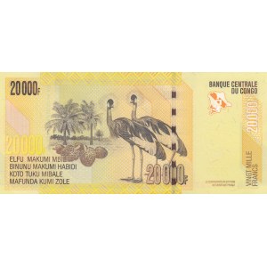 Congo Democratic Republic, 20.000 Francs, 2006, AUNC, p104