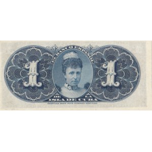 Cuba, 1 Peso , 1896, UNC, p47