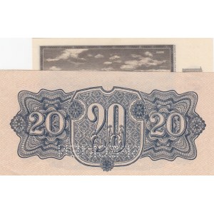Czechoslovakia,  UNC,  total 2 banknotesCzechoslovakia 10 Kron