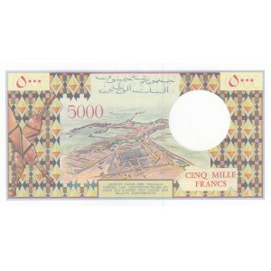 Djibouti, 5.000 Francs, 1979, UNC, p38c