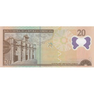Dominican Republic, 20 Pesos Oro, 2009, UNC, p182a