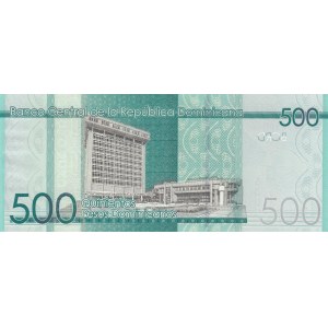 Dominican Republic, 500 Pesos Dominicanos, 2015, UNC, p192b