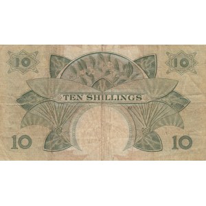 East Africa, 10 Shillings, 1958, FINE, p37b