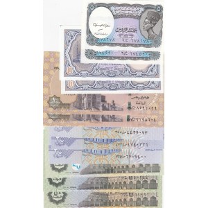Egypt,  Total 12 banknotes