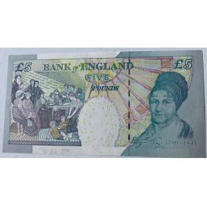 Great Britain, 5 Pounds, 2004, UNC, p391c