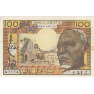 Equatorial African States, 100 Francs, 1963, UNC (-), p3c