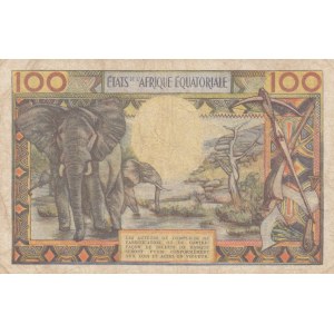 Equatorial African States, 100 Francs, 1963, VF, p3c