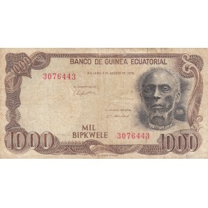 Equatorial Guinea, 1000 Bipkwele, 1979, FINE, p16