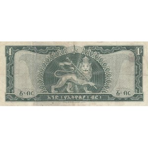 Ethiopia, 1 Dollar,  VF, p25