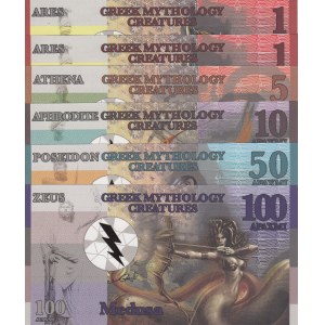 Fantasy Banknotes,  UNC,  Total 6 banknotes