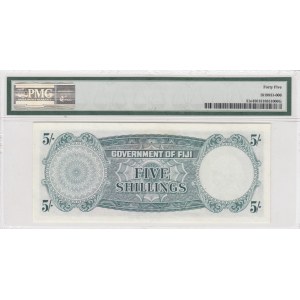 Fiji, 5 Shillings, 1965, XF (+), p51e