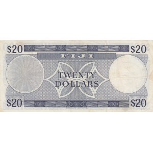 Fiji, 20 Dollars, 1974, VF, p75b