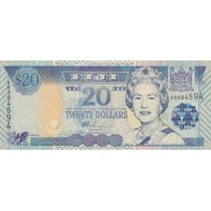 Fiji, 20 Dollars, 1996, UNC, p99a