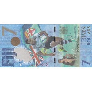 Fiji, 7 Dollars, 2017, UNC, pNew
