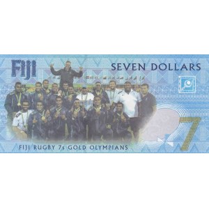 Fiji, 7 Dollars, 2017, UNC, pNew